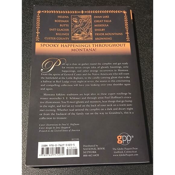 Spooky Montana Softcover book Tales of Hauntings and Lore - Picture 2 of 5